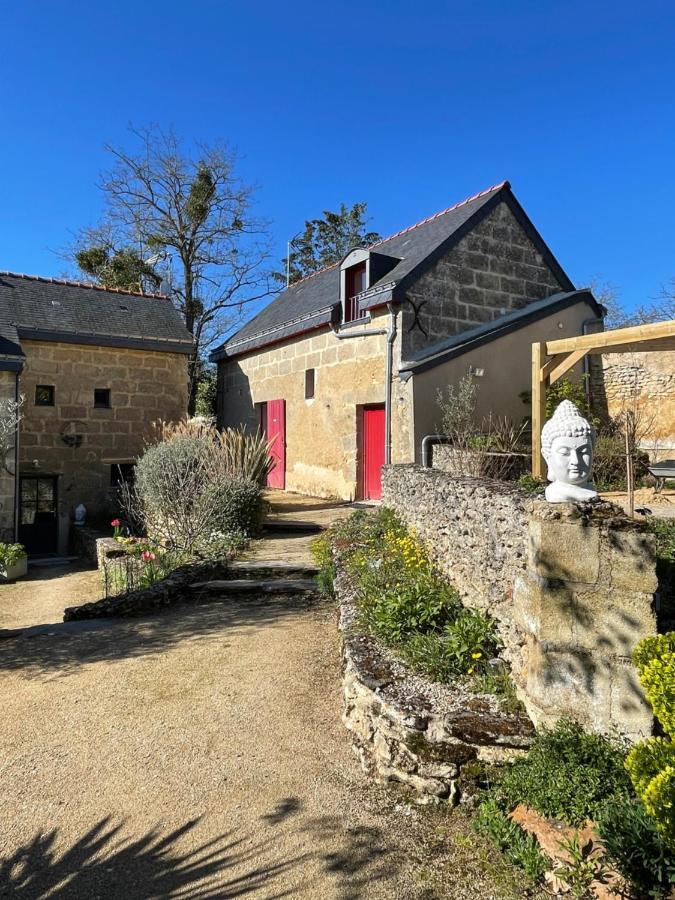 Maison De Campagne, Gite Rouge Brigne エクステリア 写真